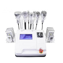 8 in 1 40k Cavitation & Vacuum System Ultrasonic RF Laser Pads Body Shape Esthetic Fat Burning Weight Loss Beauty Device